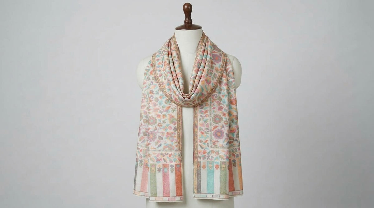 Kani Lohi — Ivory & Teal